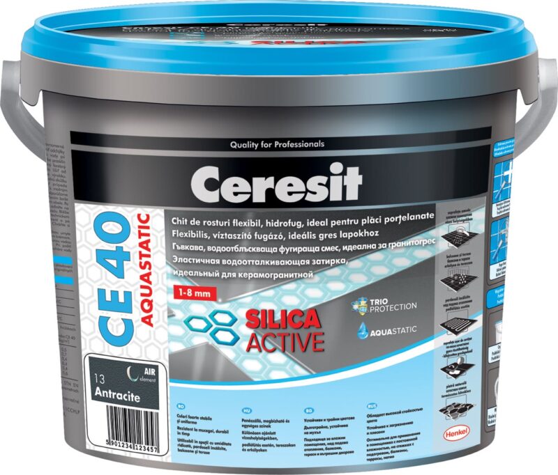 CERESIT CE 40 5KG GRI CHIT FLEXIBIL 2164855 - imagine 1