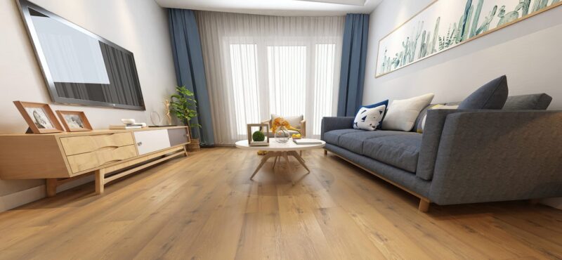 Parchet SPC Authentic Herringbone 15x75 cm, Gold Oak - imagine 2