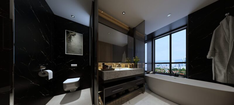 Parchet SPC Stone Botticino Dark ST-808 30.5x61 cm - imagine 2