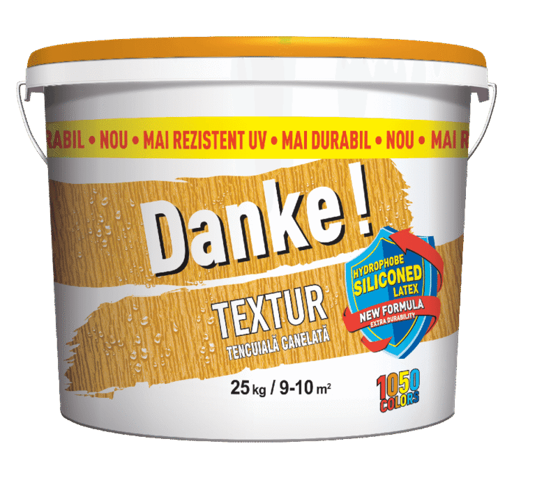 DANKE TEXTUR BAZA ALBA 25KG - imagine 1