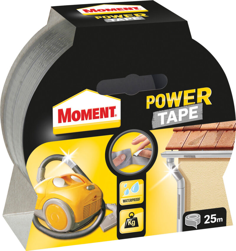 MOMENT POWER TAPE ARGINTIU 25M 1675726 - imagine 1