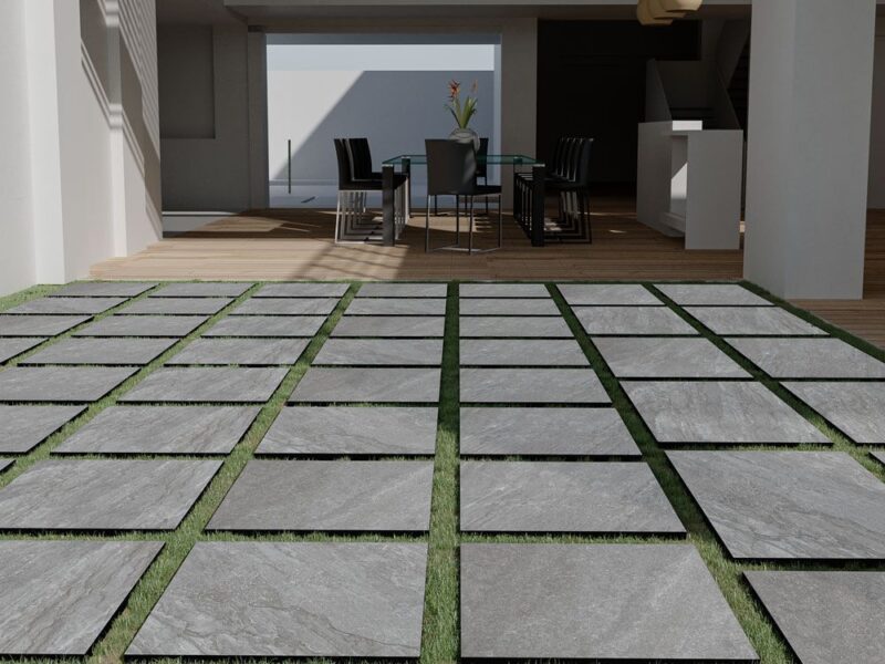 Gresie Rasa Grey Rec 1. 60x60x2 0.73mp/cut - imagine 2