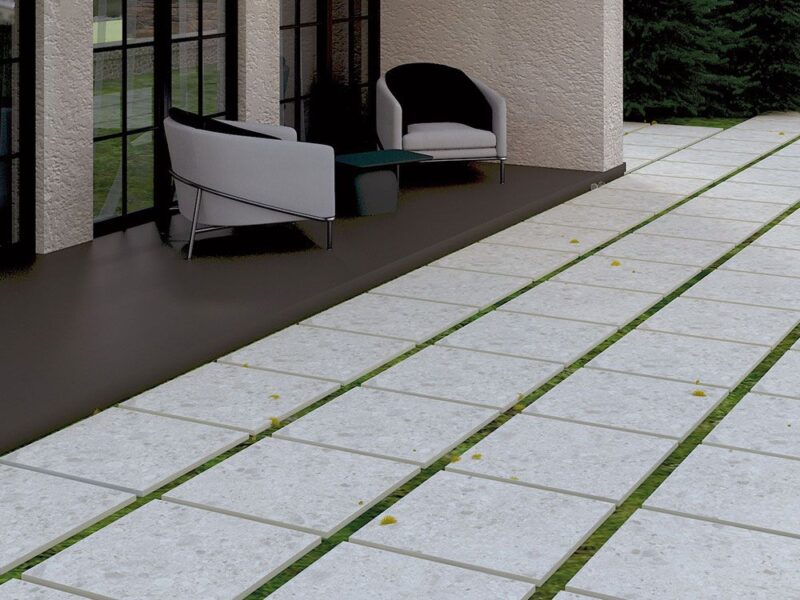 Gresie Sg Terrazzo Light 1. 60x60x2 0.73mp/cut - imagine 2