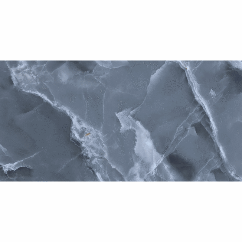 Gresie Alard Sky 60x120 cm, albastru, model marmura, finisaj lucios - imagine 4