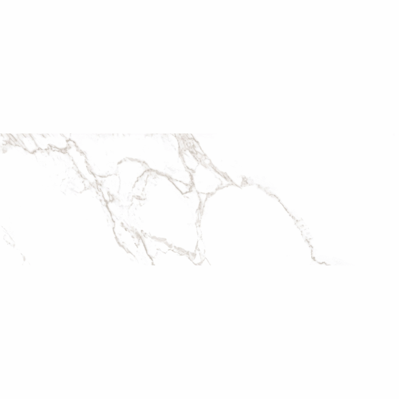 paris white Faianta rectificata Paris White 30x90x0.7cm, alb, model marmura, finisaj lucios - imagine 1