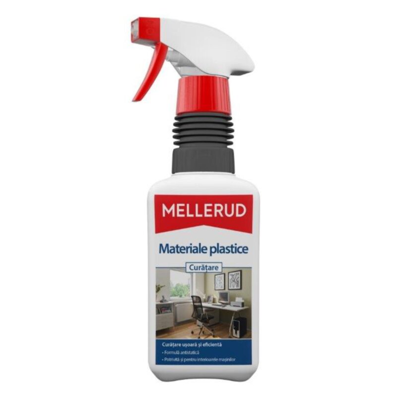 760020 MELLERUD SOLUTIE PT CURATAT MATERIALE PLASTICE 0.5L - imagine 1