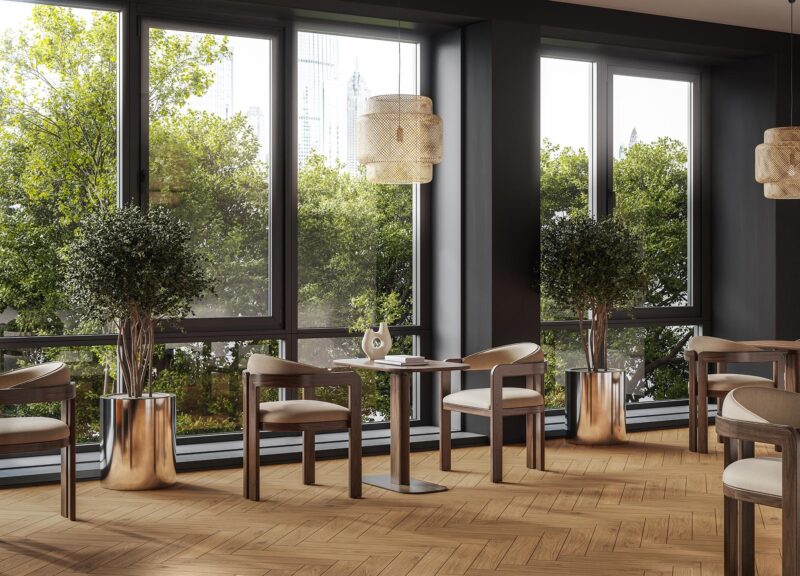 Gresie Mossa Brown 600x110x8mm - imagine 3