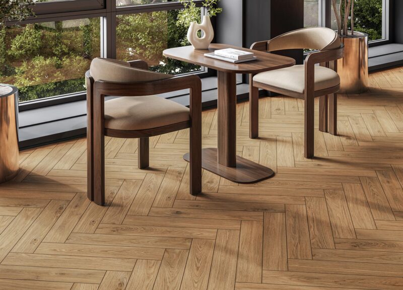 Gresie Mossa Brown 600x110x8mm - imagine 2