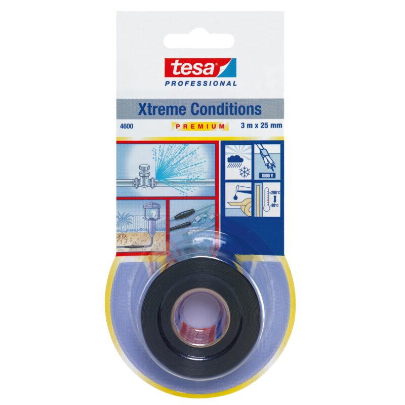 BANDA REPARATII 3M*25MM NEGRU 4600-00004-00 - imagine 1