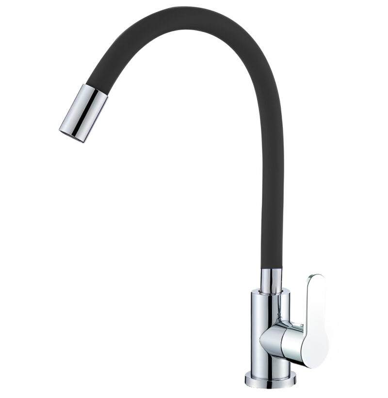 7502B4-043P2-C55(BK) Baterie bucatarie PIPA FLEXIBILA NEAGRA 7502B4-043P2-C11(BK) - imagine 1