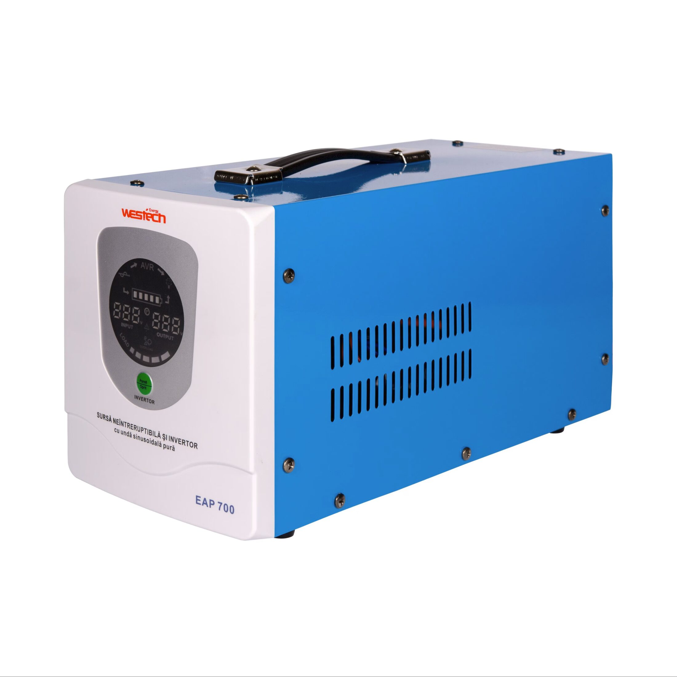 100985364 Sursa UPS EAP-700 Westech 1000VA/700W, stabilizator tensiune, negru - imagine 1