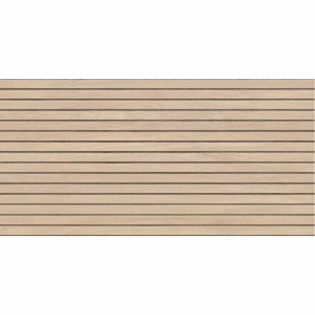 Gresie Kaoru Natural Rect Mat 59.5x119.2 cm Gresie Kaoru Natural Rect Mat 59.5x119.2 cm, maro, finisaj mat, model dungi - imagine 1